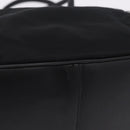 PRADA Tote Bag Nylon Black Silver Auth 197707V-6