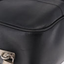 PRADA Tote Bag Nylon Black Silver Auth 197707V-9
