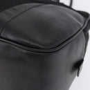 PRADA Tote Bag Nylon Black Silver Auth 197707V-15