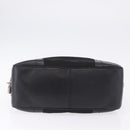 PRADA Tote Bag Nylon Black Silver Auth 197707V-5