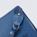 LOUIS VUITTON Epi Pochette Accessoires Pouch Blue M52985 LV Auth 197712V-18