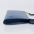 LOUIS VUITTON Epi Pochette Accessoires Pouch Blue M52985 LV Auth 197712V-3