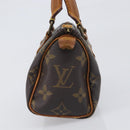 LOUIS VUITTON Monogram Mini Speedy Hand Bag M41534 LV Auth 197713-3