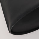 GUCCI Shoulder Bag Leather Black Silver 001 3010 Auth 197715-15