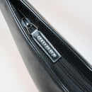 GUCCI Shoulder Bag Leather Black Silver 001 3010 Auth 197715-10