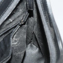 GUCCI Shoulder Bag Leather Black Silver 001 3010 Auth 197715-19