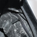 GUCCI Shoulder Bag Leather Black Silver 001 3010 Auth 197715-21