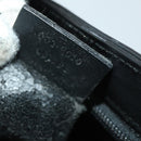 GUCCI Shoulder Bag Leather Black Silver 001 3010 Auth 197715-12
