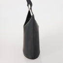 GUCCI Shoulder Bag Leather Black Silver 001 3010 Auth 197715-4