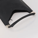 GUCCI Shoulder Bag Leather Black Silver 001 3010 Auth 197715-7