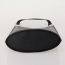 GUCCI Shoulder Bag Leather Black Silver 001 3010 Auth 197715-5