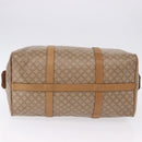 CELINE Macadam Canvas Hand Bag PVC Beige Gold Auth 197717-10
