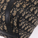 Christian Dior Trotter Canvas Hand Bag Navy Silver Auth 197719-17