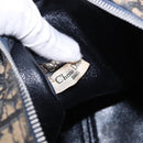 Christian Dior Trotter Canvas Hand Bag Navy Silver Auth 197719-11