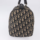 Christian Dior Trotter Canvas Hand Bag Navy Silver Auth 197719-5