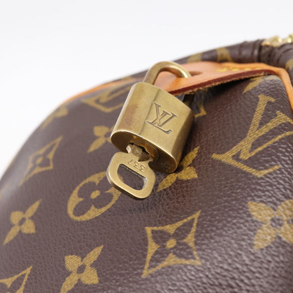 LOUIS VUITTON Monogram Speedy 30 Hand Bag M41526 LV Auth 197723V