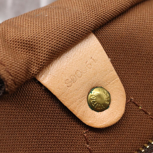 LOUIS VUITTON Monogram Speedy 30 Hand Bag M41526 LV Auth 197723V