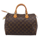 LOUIS VUITTON Monogram Speedy 30 Hand Bag M41526 LV Auth 197723V-2
