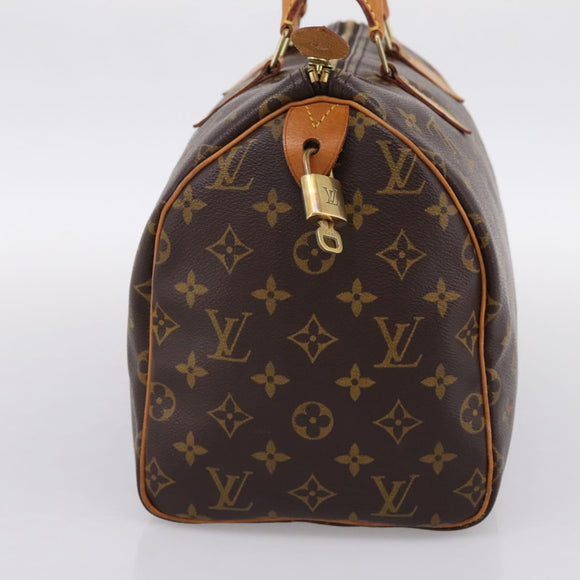 LOUIS VUITTON Monogram Speedy 30 Hand Bag M41526 LV Auth 197723V