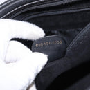 GUCCI Hand Bag Leather Black Gold 000 104 0030 Auth 197725-22