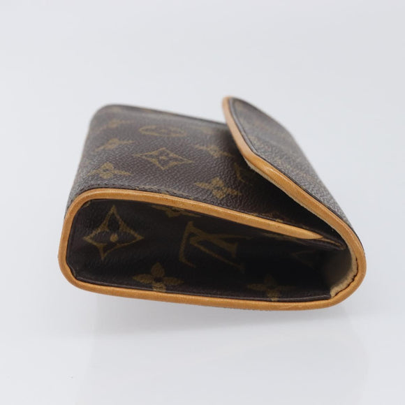 LOUIS VUITTON Monogram Pochette Florentine Waist bag M51855 LV Auth 197727