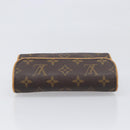 LOUIS VUITTON Monogram Pochette Florentine Waist bag M51855 LV Auth 197727-5