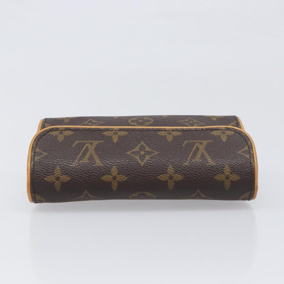 LOUIS VUITTON Monogram Pochette Florentine Waist bag M51855 LV Auth 197727