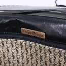 SAINT LAURENT Shoulder Bag Leather Black Auth 197730-17