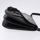 SAINT LAURENT Shoulder Bag Leather Black Auth 197730-4