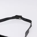 SAINT LAURENT Shoulder Bag Leather Black Auth 197730-8