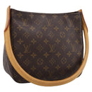 LOUIS VUITTON Monogram Looping MM Shoulder Bag M51146 LV Auth 197731V-1