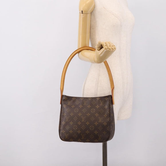 LOUIS VUITTON Monogram Looping MM Shoulder Bag M51146 LV Auth 197731V