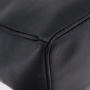 Christian Dior Hand Bag Leather Black Gold Auth 197734-10