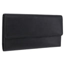 LOUIS VUITTON Epi Porte Tresor International Wallet Black M63382 LV Auth 197737A-1
