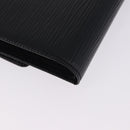 LOUIS VUITTON Epi Porte Tresor International Wallet Black M63382 LV Auth 197737A-15