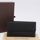 LOUIS VUITTON Epi Porte Tresor International Wallet Black M63382 LV Auth 197737A-12