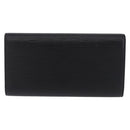 LOUIS VUITTON Epi Porte Tresor International Wallet Black M63382 LV Auth 197737A-2