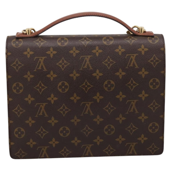 LOUIS VUITTON Monogram Monceau28 Hand Bag M51185 LV Auth 197738V