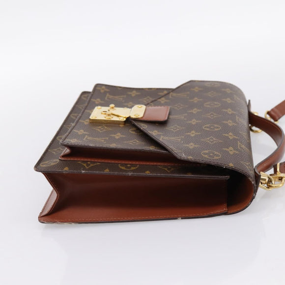 LOUIS VUITTON Monogram Monceau28 Hand Bag M51185 LV Auth 197738V
