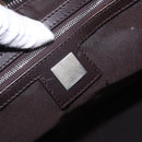 FENDI Zucca Canvas Tote Bag Brown Black Auth 197739A-17