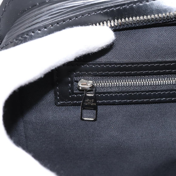 LOUIS VUITTON Epi Bassano GM Business Bag Black M54022 LV Auth 197745