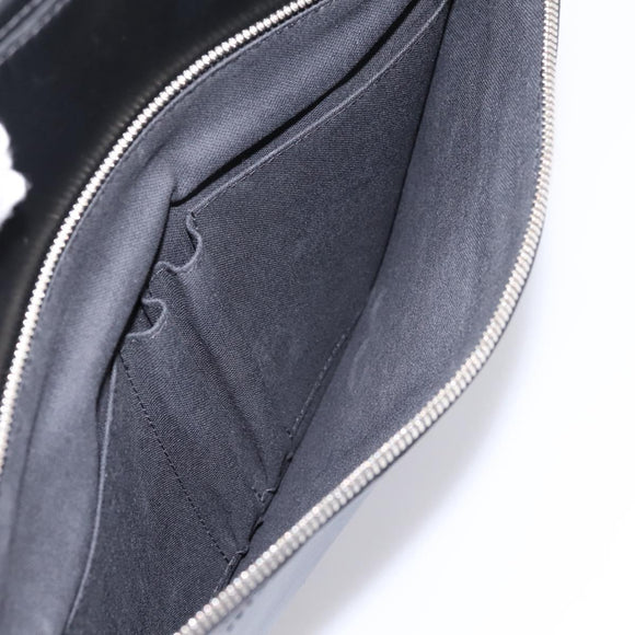 LOUIS VUITTON Epi Bassano GM Business Bag Black M54022 LV Auth 197745
