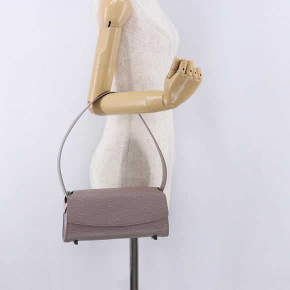 LOUIS VUITTON Epi Nocturne Shoulder Bag Lilac M5217B LV Auth 197748V