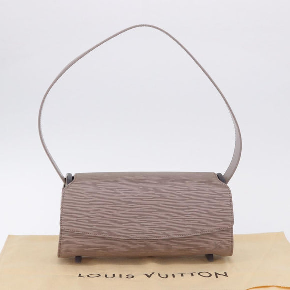 LOUIS VUITTON Epi Nocturne Shoulder Bag Lilac M5217B LV Auth 197748V