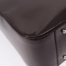 GUCCI Interlocking Bag Patent Leather Bordeaux Silver 000 1013 0504 Auth 197752-15