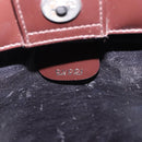 GUCCI Interlocking Bag Patent Leather Bordeaux Silver 000 1013 0504 Auth 197752-17