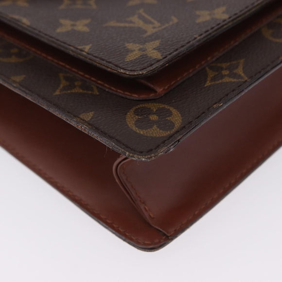 LOUIS VUITTON Monogram Monceau28 Hand Bag M51185 LV Auth 197753