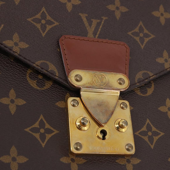 LOUIS VUITTON Monogram Monceau28 Hand Bag M51185 LV Auth 197753