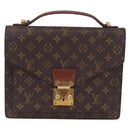 LOUIS VUITTON Monogram Monceau28 Hand Bag M51185 LV Auth 197753-13