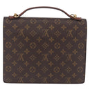 LOUIS VUITTON Monogram Monceau28 Hand Bag M51185 LV Auth 197753-2
